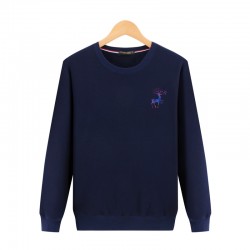 Men plus size thermal sweatshirt 2017 new winter fashion o-neck male thick long-sleeve pullover basic shirt 4XL 5XL 6XL