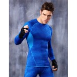 Men shirt Fitness Excercise compression tights shirts long sleeve jerseys