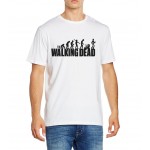 Men the walking dead print t-shirt summer hipster streetwear cotton tee shirt homme 2017 funny short sleeve fitness hip-hop tops