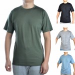 Men's 100% Merino Wool Out door Crew T Shirts Lightweight Athletics Summer Breathable Wicking Cool Short Sleeve Base Tee