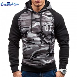 Men's Camouflage Hoodies New 2017 Casual sweatshirts Brand Clothing Men Sportwear