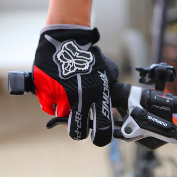 Men's Full Finger Cycling Gloves Gel Pad Guantes Ciclismo Road Mountain Bike MTB Gloves Long Finger Bicycle Downhill Glove