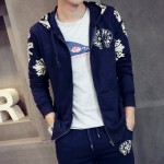 Men's Hoodies Korean Version Fashion Printing Casual Sweatshirts Men's Sportswear Hip Hop Hoodis Size:M-5XL Free Shipping W101