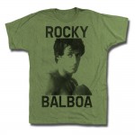 Men's Summer Fashion 100% Cotton T Shirt ROCKY BALBOA Pose T-Shirt NEW Movie Sylvester Stallone Short Sleeve Printed Shirts Tee