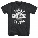 Men's Summer Fashion 100% Cotton T Shirt ROCKY BALBOA Pose T-Shirt NEW Movie Sylvester Stallone Short Sleeve Printed Shirts Tee