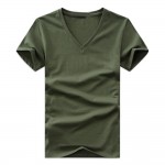 Men's T-Shirts V-Neck Plus Size S-5XL T shirt Men Summer Short Sleeve T Shirts Brand Men's Tee Shirts Man Clothes Camiseta