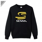 Men's Winter Brand New HERO F1 AYRTON SENNA dresses for men plus Size SX~2XL Casual long-sleeved Sweatshirt Tees Hot Sell dress 