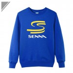 Men's Winter Brand New HERO F1 AYRTON SENNA dresses for men plus Size SX~2XL Casual long-sleeved Sweatshirt Tees Hot Sell dress 