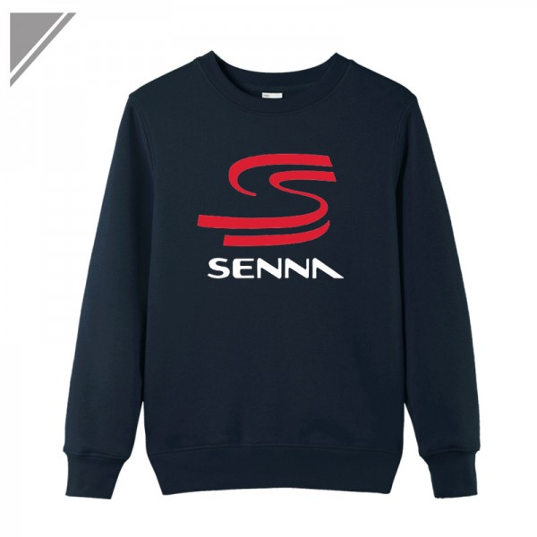 Men's Winter Brand New HERO F1 AYRTON SENNA dresses for men plus Size SX~2XL Casual long-sleeved Sweatshirt Tees Hot Sell dress 