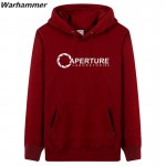 Mens Autumn & Winter hoodies printed Aperture Laboratories loose style sweatshirts thicker 3XL size fleece casual wear jackets