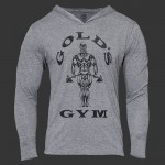 Mens Bodybuilding Hoodies Golds Gyms Clothing Workout Slim Fit Sweatshirts Men Hooded Suits Tracksuit Sportswear Cotton