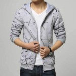 Mens Hoodies New Fashion Slim Fit Brand Casual Geometric Pattern Printed Hooded Mens Sweatshirts Felpa Uomo Big Size M to 5XL