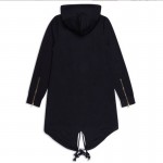 Mens Hoodies and Sweatshirts Oversized Hombre Hip Hop Men Hooded Sweatshirt Hoodies Long Section Cardigan Coat Cape Cloak