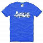 Mens Men ADVENTURE TIME T Shirt Tshirt 2016 New Fashion Short Sleeve O Neck cartoon T-shirt Tee