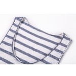 Mens Undershirt Tank Top Vest Sleeveless t shirt Top for men Fitness Summer Beach Bamboo cotton striped 2016 new
