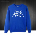 Metallica hard metal rock band Men's Sweatshirt For Men 2016 Autumn Winter Hoodies men Cotton Casual Pullover Free shipping