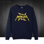 Metallica hard metal rock band Men's Sweatshirt For Men 2016 Autumn Winter Hoodies men Cotton Casual Pullover Free shipping