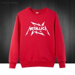 Metallica hard metal rock band Men's Sweatshirt For Men 2016 Autumn Winter Hoodies men Cotton Casual Pullover Free shipping