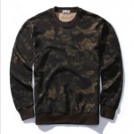 Military style sweatshirt Hip Hop hoodie fashion camouflage sweatshirt men casual camouflage long-sleeved street sportswear 