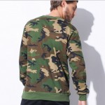 Military style sweatshirt Hip Hop hoodie fashion camouflage sweatshirt men casual camouflage long-sleeved street sportswear 