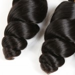 Mink Brazilian Virgin Hair Loose Wave 3 Bundles 10A Brazilian Loose Wave Wavy Hair Loose Curly Brazilian Hair Human Hair Weaves