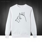 Miyazaki Hayao Totoro Anime Cartoon Mens Men Sweatshirts Fashion 2016 Autumn Winter Hoodies For man Cotton Male Pullover