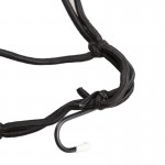 Motorcycle Bike 6 Hooks Hold Down Fuel Tank Luggage Net Mesh Web Bungee Black Helmet Mesh Hot Sale