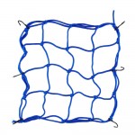 Motorcycle Bike 6 Hooks Hold Down Fuel Tank Luggage Net Mesh Web Bungee Black Helmet Mesh Hot Sale