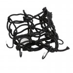 Motorcycle Bike 6 hooks Hold down 30 x 30cm Mesh Net Bag Luggage Cargo Mesh Helmet Net Holder Net Mesh 