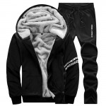 Mountainskin Winter Mens Hoodies Spring Men Sportswear Suits Male Tracksuits Fleece Thick Male Sweatshirt Casual Men Coats SA139