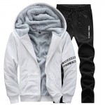 Mountainskin Winter Mens Hoodies Spring Men Sportswear Suits Male Tracksuits Fleece Thick Male Sweatshirt Casual Men Coats SA139