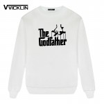 Movie The Godfather cotton  Fleece Hoodies Sweatshirt Men O Neck Casual Unique Design Top Man Clothing Plus Size
