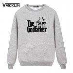 Movie The Godfather cotton  Fleece Hoodies Sweatshirt Men O Neck Casual Unique Design Top Man Clothing Plus Size