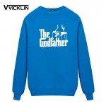 Movie The Godfather cotton  Fleece Hoodies Sweatshirt Men O Neck Casual Unique Design Top Man Clothing Plus Size