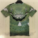 Mr.1991 new 11-20 years big boys t-shirt 3D viper printed short sleeve tshirt kids clothing street skate boy tees tops DT26