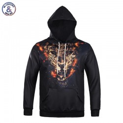 Mr.1991INC 2017 New Fashion Men/women Hoody Hoodies Print Tiger Space Galaxy Autumn Winter 3d Hooded Sweatshirts With Cap