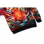 Mr.1991INC Big tiger printed sweatshirts men/women 3d hoodies animal autumn tops lovely galaxy hoodies slim S-XL