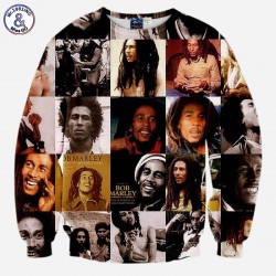 Mr.1991INC Bob Marley Sweatshirts men/women long sleeve 3d sweatshirt print casual hoodies tops tracksuits pullover
