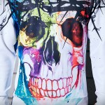 Mr.1991INC Harajuku Skull fashion men's 3d sweatshirt printed tree head ring skull hip hop hoodies long sleeve autumn tops