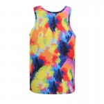 Mr.1991INC Impression style men 3d vest printing watercolor lion animals summer cool slim tank tops tees Asia size