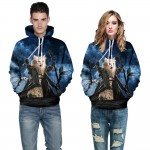 Mr.1991INC Meow Stars People Hot Sell 3d Sweatshirt Men/women Hooded Hoodies Print Cat Warrior Cap Sweatshirt Tracksuits