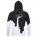 Mr.1991INC New Fashion Men's Hoodies With Cap Hoody Funny Print Pour Paint Autumn Winter Casual lovely 3d Sweatshirt