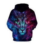 Mr.1991INC New Fashion Men/women Hoodies With Cap Print Lion King Autumn Winter Fleece Zipper Hooded Hoody 3d Sweatshirts