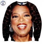 Mr.1991INC New Men/women 3d Sweatshirt Printed Oprah Winfrey Street Wear Casual Hoodies Slim Tops Asia S-XL