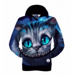 Mr.1991INC New style Autumn winter fashion hoodies for men/women 3d sweatshirt print animal Cheshire cat hooded hoody
