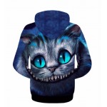 Mr.1991INC New style Autumn winter fashion hoodies for men/women 3d sweatshirt print animal Cheshire cat hooded hoody