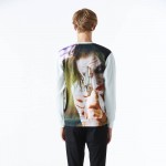 Mr.1991INC New sweatshirt men's fashion 3D sweatshirt novelty gun clown hoodies printing Zombies sudaderas Plus 4XL