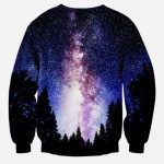 Mr.1991INC Nice 3d sweatshirts men/women hoodies harajuku tops creative print star space Triangle Tiger trees galaxy hoodie