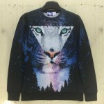 Mr.1991INC Nice 3d sweatshirts men/women hoodies harajuku tops creative print star space Triangle Tiger trees galaxy hoodie