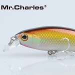 Mr.Charles CMC012  fishing lures  ,80mm/10.2g 0-0.8m floating super sinking minnow